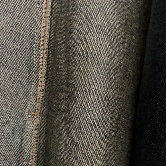 Paper Heart Boretto Long Denim Trench Coat with Belt - Dark Blue - Picture 5 of 12